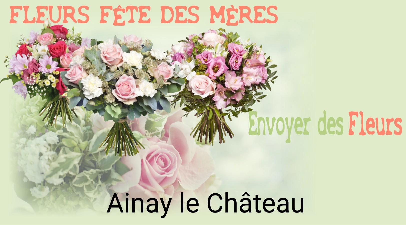 Bouquet de Fête des Mères livré à Ainay-le-Château